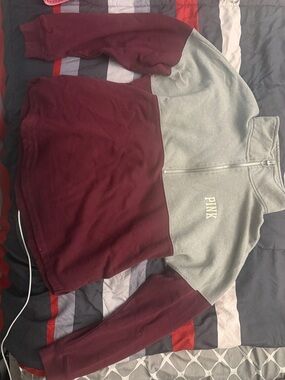 VS PINK quarter zip
